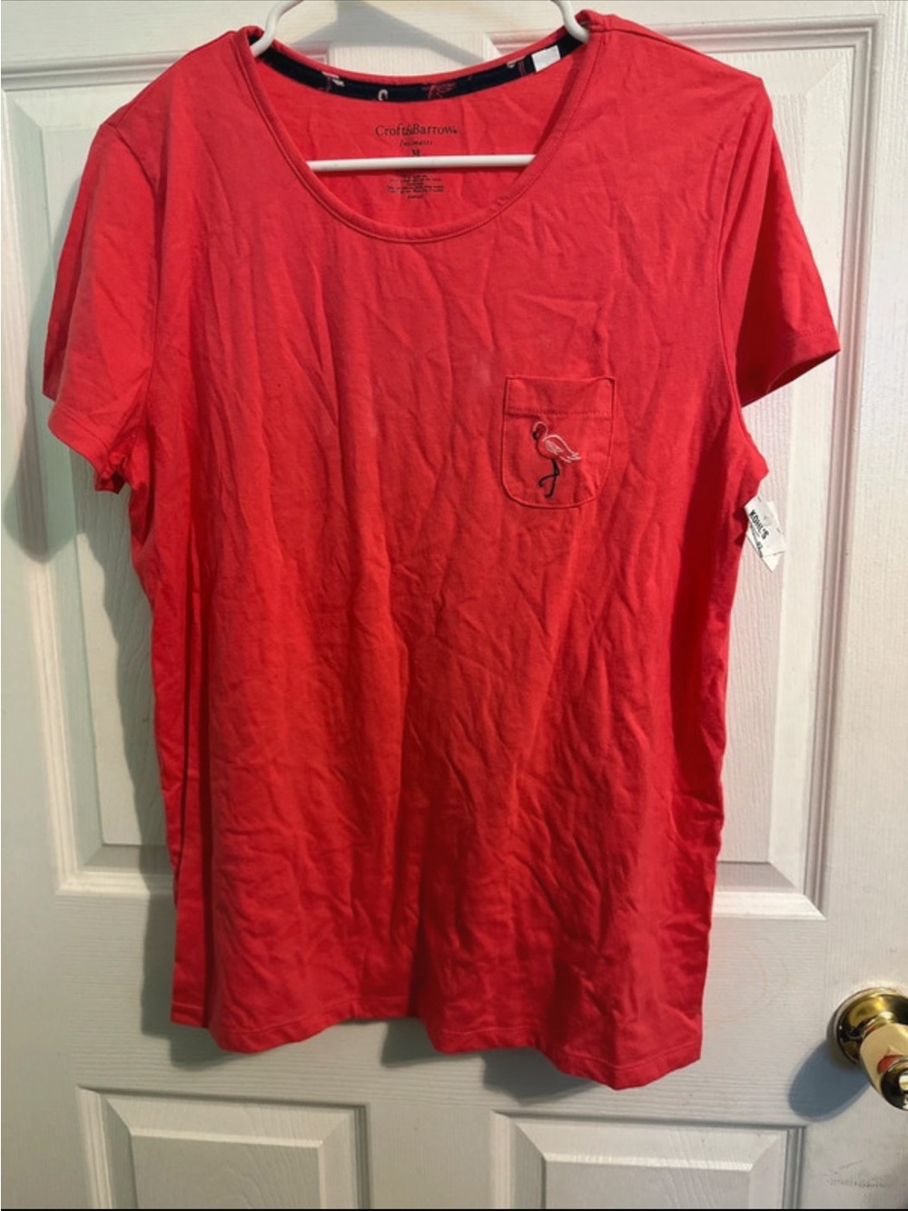 croft & barrow Coral Short Sleeve Tee